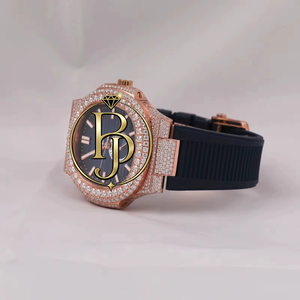 นาฬิกาข้อมือผู้ชายสุดหรู หน้าปัดทรงสี่เหลี่ยม ระบบควอตซ์ ตัวเรือนสแตนเลส สายยาง เป็นมิตรกับสิ่งแวดล้อม น้ำหนักเบา ยี่ห้อ Briva - Product Image 2