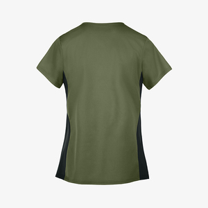 Vêtements d'été tendance, vente en gros d'usine, hauts en tricot pour femmes, manches courtes, multi-poches, respirants - Product Image 4