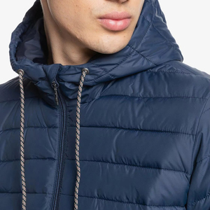 New Customized Unisex Waterproof Hooded Puffer Jackets 100% Winter Cotton Puffer <b>Coat</b> with Stand Collar for Low Price - Product Image 6