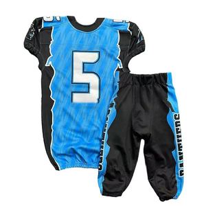 Uniforme de Fútbol Americano Reversible Original de Fábrica, Personalizado con Estampado Tackle Twill, Jersey de Alta Calidad para Adultos, Color Personalizado - Product Image 2