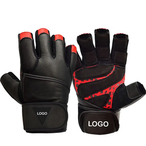 Gants de musculation pour hommes et femmes, excellente adhérence, légers, en PU, demi-doigts, fermeture à boucle, gants de sport - Product Image 3
