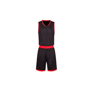 Tenues de basketball personnalisées de haute qualité, design unique, respirantes, séchage rapide, 100% polyester, ensembles de vêtements de sport en gros - Product Image 2