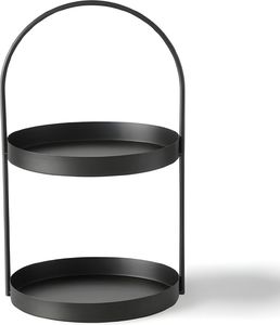 High Arrival Iron Galvanized 2 Tier Wedding Cake <b>Stands</b> Metal Trays Dessert Plates for <b>Tea</b> Party Wedding Birthday Cake - Product Image 6