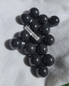 15 PCs OF 12 MM Grey Moissanite Polished Beads <b>Ball</b> Without Drill & other diamond Jewelry - Product Image 3