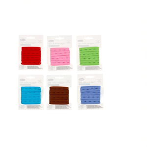 Nastro Elastico Ilan con Occhielli 15mm x 2,5m Multicolore per Uso in Abbigliamento - Product Image 1