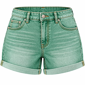 กางเกงยีนส์ขาสั้นผู้ชายลำลองผ้าฝ้ายแฟชั่นฤดูร้อนขายส่ง - Product Image 4