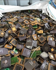 Chatarra de CPU de cerámica con pines de oro recortados de bajo costo para recuperación de oro / Chatarra de CPU de calidad con pines de oro - Product Image 1