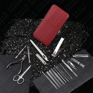 Professional Custom Logo Stainless Steel Chiropody Instrument Set <b>Manicure</b> Pedicure Nail Grooming <b>Kit</b> - Product Image 2