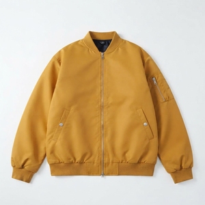 Chaqueta Bomber al por Mayor, Estilo Clásico, Cálida y Ligera, con Cierre, para Actividades al Aire Libre, Moda Casual - Product Image 1