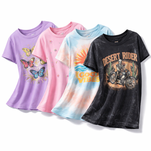 T-shirts décontractés en polyester personnalisés pour femmes, vente en gros, fournisseur OEM numérique, commandes en gros directes du fabricant, respirants et à séchage rapide - Product Image 3