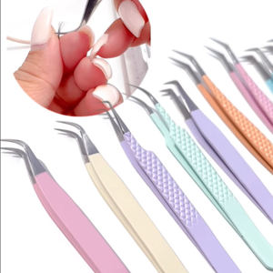 แหนบต่อขนตา Teejay HQ SS แบบปลายแหลม 35-90 องศา รับทำโลโก้ บรรจุภัณฑ์จากโรงงาน - Product Image 3