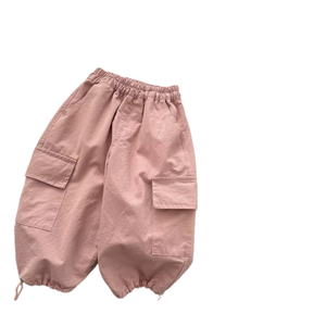 Pantalon évasé décontracté en tricot 100 % coton pour garçons - Anti-boulochage, respirant et séchage rapide - Product Image 1