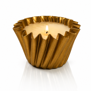 Vela de Lujo con Forma de Cupcake en Contenedor Decorativo para Decoración del Hogar, Regalos, Aromaterapia y Decoración Festiva - Product Image 1