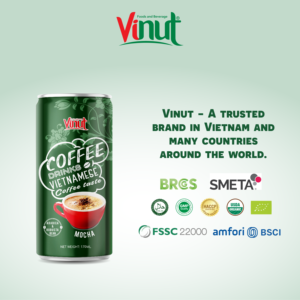 เครื่องดื่มกาแฟมอคค่า (เมล็ดกาแฟอาราบิก้า) 170 มล. ขายดี มีตัวอย่างฟรี รับผลิตแบรนด์ส่วนตัว ขายส่ง (OEM, ODM) - Product Image 5