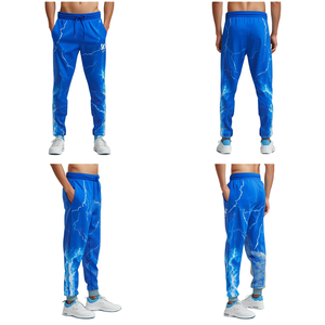 Pantalones Deportivos para Hombre con Diseño Gráfico Voltage Stream y Estilo Urbano de Alto Rendimiento - Product Image 4