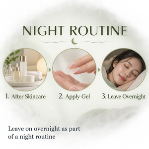 มาส์กเจลบำรุงผิวหน้าพรีเมียม ELIXIR Balancing Oyasumi ขนาด 90 กรัม ขายส่งจากญี่ปุ่น - Product Image 5