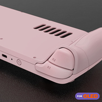 Juego de Botones Personalizados Color Rosa Flor de Cerezo para Steam Deck OLED, Kit de Modificación de Controlador Personalizado