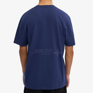 T-shirt imprimé à manches courtes 100 % coton coupe ample pour homme, prix de gros, logo personnalisé, meilleur prix - Product Image 4