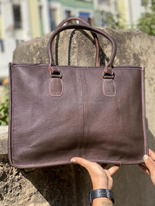 Sac à main fourre-tout en cuir noir sur cuir fourrure sac à main femme mode sac à main de haute qualité - Product Image 6