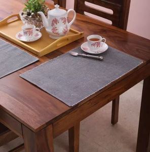 Washable Fabric Cotton <b>Placemat</b> <b>for</b> Easy Maintenance Durable Woven Cotton <b>Table</b> Mat <b>for</b> Long Lasting Use - Product Image 6