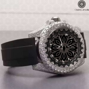 Montre de luxe pour homme en acier inoxydable, cadran en verre de 40 mm, mouvement mécanique analogique, boîtier carré, résistance à l'eau 10 bars, date automatique - Product Image 2