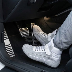 Chaussures de course automobile haute performance pour hommes avec base antidérapante, amorti doux, tissu respirant et ignifuge - Product Image 4