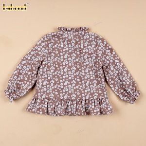 Suéter Cárdigan de Lana con Volantes para Bebés DR4505-Petite, Ropa de Invierno Personalizada para Niñas, Gruesa, Transpirable, con Bordado, ODM - Product Image 6