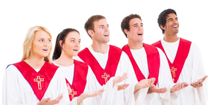 Étole de chœur unisexe en forme de V pour adultes, en satin de couleur riche, avec croix, pour uniforme de remise des diplômes scolaire et d'église, logo personnalisé, taille personnalisée - Product Image 5