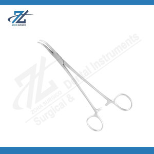 Pinzas Hemostáticas para Amígdalas, Instrumento Quirúrgico de Control de Hemorragias de Acero Inoxidable para Cirugía General, Neurocirugía y Procedimientos - Product Image 6