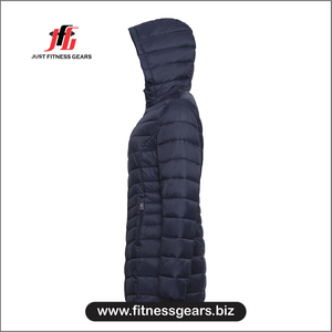 Veste bomber matelassée élégante pour femmes, légère, respirante, imperméable, réversible, chaude, tendance, parka rembourrée pour l'hiver - Product Image 3