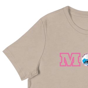 Camiseta Personalizada Jack and Jill para Mujer, Corte Holgado, Cómoda, Transpirable, Cuello Redondo, Manga Corta, Diseño Gráfico, para Uso Casual y Urbano - Product Image 3