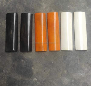 Par de escalas de hueso de cuerno de búfalo natural para manualidades de cuchillos, losas de cuerno pulidas para proyectos de bricolaje, empuñaduras personalizadas y hechas a mano - Product Image 5