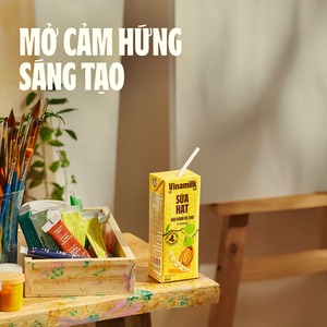 Vinamilk-Leche de soja con sabor a nuez-Menos azúcar-180mL X 48 Cajas por caja - Product Image 1