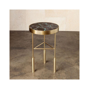 Elegant Metal Frame Marble Top Side <b>Table</b> New Design Modern Sofa <b>Table</b> Stylish Customized <b>Bedside</b> Stand For Sale - Product Image 1