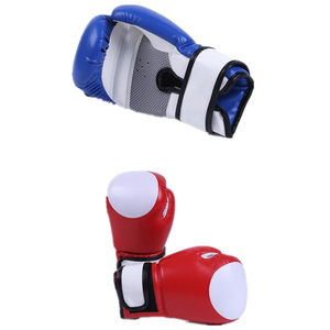 Guantes de Boxeo y Karate de Piel Sintética de Primera Calidad en Color Rojo Sólido, Ideales para Deportes de Combate, a Precio Económico - Product Image 4