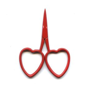 กรรไกรตัดผมขนาดเล็ก รุ่น Little Love Scissors ใบมีดสั้น ทำจากเหล็กกล้าไร้สนิม คมกริบ ด้ามจับรูปหัวใจหลากสี - Product Image 3
