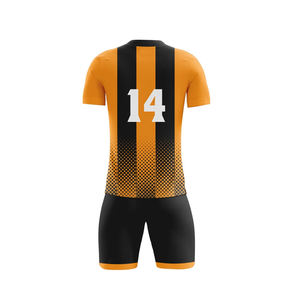 Proveedor Directo de Fábrica, Uniforme de Fútbol Impreso, 100% Poliéster, Antibacterial, de Secado Rápido, para Equipos, Venta al Por Mayor, Personalizado - Product Image 3
