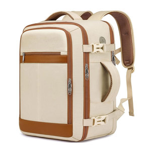 Modern Lightweight Waterproof Travel Laptop Backpack with Zipper Closure <b>USB</b> Charging Port Spacious <b>Storage</b> for Unisex Use - Product Image 1