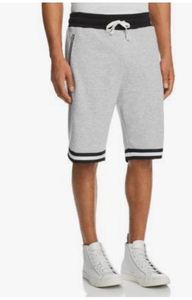 Shorts en molleton de coton personnalisés avec logo, respirants, grande taille, décontractés, pour le sport et les activités de plein air, avec cordon de serrage - Product Image 4
