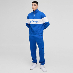 Ensemble de survêtement léger et confortable pour l'exercice et la course, coupe régulière, coupe-vent, imperméable, deux pièces, pour entraînements - Product Image 1