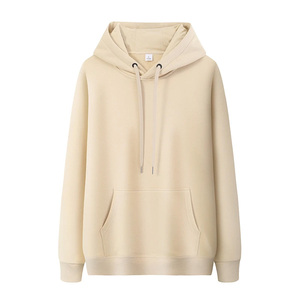 Sweat-shirts à capuche unisexes BY420B, poids lourd 300 g/m², coupe ample, unis, sans impression, de haute qualité, avec logo personnalisé, 100 % coton molletonné - Product Image 4
