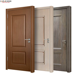 Stylish Prehung MDF Wooden Entry Room Door Contemporary Anti-Warping Reinforced Core Soundproof Energy Efficient Wooden Doors - Product Image 4