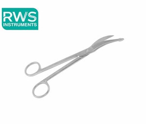 Instruments chirurgicaux de haute qualité RWS Instruments, ciseaux nasaux Waldmann, une lame dentée, 18 cm, acier inoxydable, CE - Product Image 1