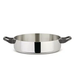Tapa de Metal Hecha a Mano de Primera Calidad para Cazuela de 24 cm, Apta para Horno, Rectangular, para Servir Comida Fina en Buffet, Nuevo Diseño de Lujo en Acero Inoxidable - Product Image 1