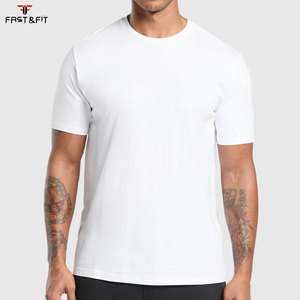 Camiseta de Verano de Manga Corta para Hombre, de Algodón, Lisa, Tejida, 180 Gramos, Informal - Product Image 6