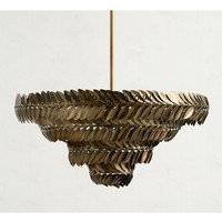 Nouvelle Décoration de Mariage : Lustre en Métal Doré avec Perles de Cristal pour Événements, Scènes de Mariage et Autres Décorations Intérieures, Luminaire de Plafond