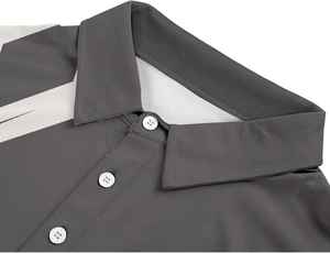 Camisa Polo Casual de Estilo de Vida Lujoso, Textura de Tela Elegante, Apariencia Veraniega con Estilo, Camisa Polo de Algodón de Secado Rápido para Hombre - Product Image 3