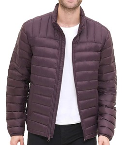 Wholesale High Quality Thick <b>Winter</b> Men's Casual Puffer <b>Jacket</b> Canvas Stand Collar Front Logo <b>Waterproof</b> Windproof Low MOQ - Product Image 2