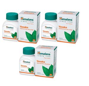 Comprimé Vasaka 100% pur Adhatoda vasica pour le soutien respiratoire contre la toux - Product Image 2