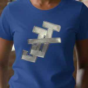 T-shirt graphique Jack and Jill pour femmes, manches courtes, décontracté, en coton, streetwear d'été, imprimé, logo personnalisé - Product Image 5